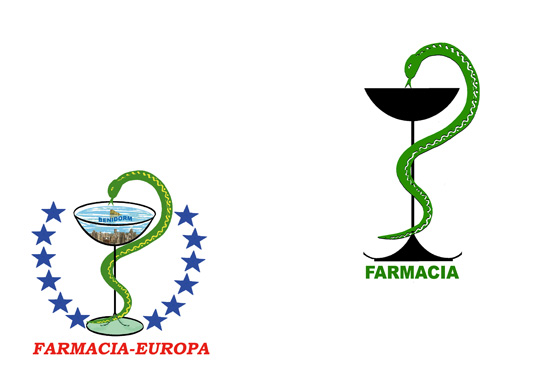 Logotipos para Farmacias. Años 2008 y 2009